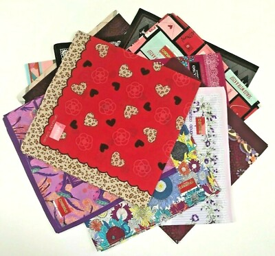 #ad Armando Caruso Women#x27;s Handkerchief 100% Cotton NWT Choose Ur Design H1 $11.99