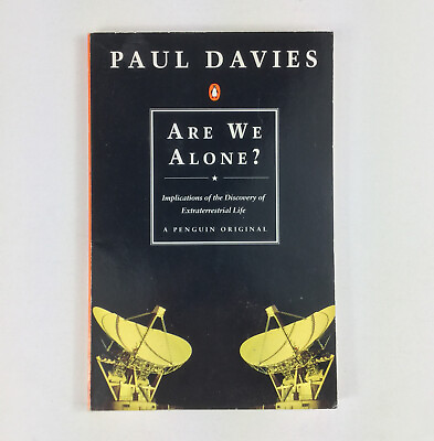 #ad Are We Alone? by Paul Davies 1995 Paperback Extraterrestrial Life Study AU $19.95