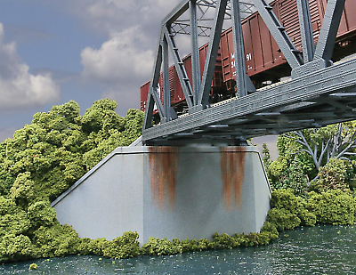 #ad Walthers SceneMaster Cornerstone HO Scale Model Double Track Railroad Bridge 2 $34.16