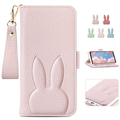 Sony Xperia 10 IV case notebook type cute rabbit pink #ad $29.09