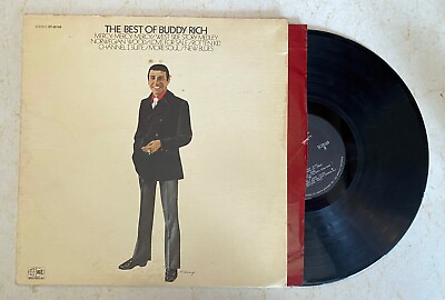 #ad LP: The Best of Buddy Rich: vinyl record $10.92