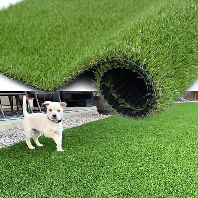#ad 13x80ft Artificial Grass Carpet Synthetic Landscape Fake Lawn Dog Turf Garden $1965.99