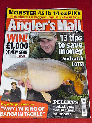 #ad ANGLERS MAIL KING OF BARGAIN TACKLE March 15 2011 GBP 4.98