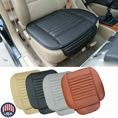 #ad Universal Car Front Seat Cover Breathable Leather Pad Cushion Surround Protector $11.82