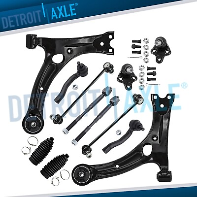 12pc Complete Front Suspension Kit for 2003 2005 2006 2007 2008 Toyota Corolla $109.48