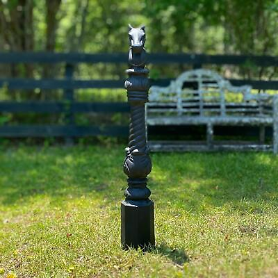 #ad Victorian Style Horse Head Hitching Post $317.90