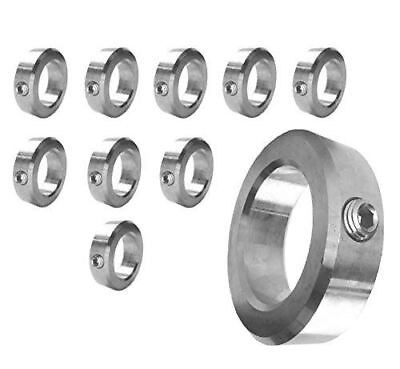 #ad 1 11 16quot; Bore Stainless Steel Set Screw Shaft Collar OD 2 1 2quot;Width $141.99