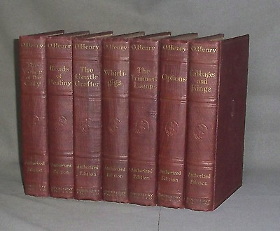 #ad O. Henry Hardback lot o 71920 Gentle Grafter Options Whirli gigs Cabbages $45.00