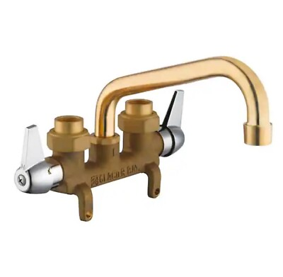 #ad ​Glacier Bay 4211N 0001 2 Handle Laundry Faucet in Rough Brass $39.99