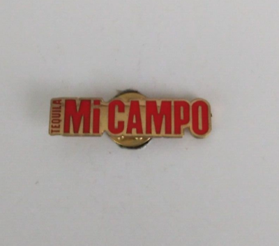 #ad Tequila Mi Campo Red amp; Gold Tone Lapel Hat Pin $6.50