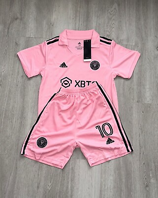 Soccer Uniform Set for kids MESSI pink $35.00