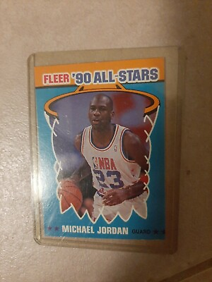 #ad 1990 Fleer Michael Jordan #5 Basketball Card Last Dance Jordan $10.99