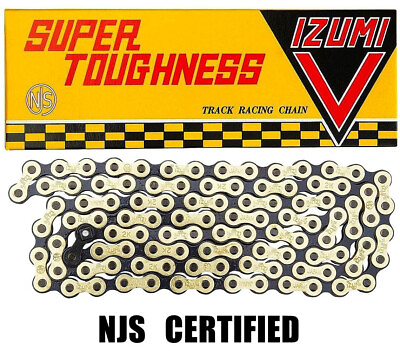 Izumi V Super Toughness Gold amp; Black Track Fixed Bike Chain NJS Keirin Approved $55.00