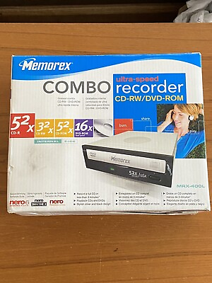 #ad Memorex Ultra Speed Combo Recorder Internal NIB E IDE 3202 3268 $24.50