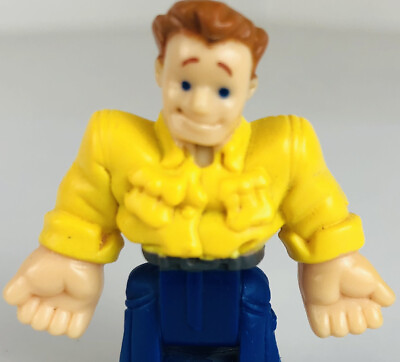 #ad GEOTRAX Shrugging￼ OPIE man Worker PEOPLE FIGURE Train Replacement $8.49