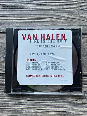 #ad Promo CD Van Halen Fire In The Hole 1998 Edit Album Version $137.99