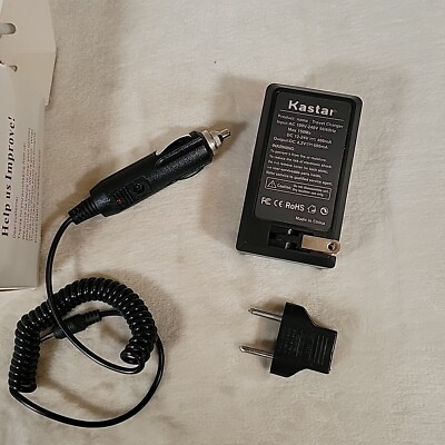Kastar Charger For Camera And Camcorder Battery 3pcs $8.88