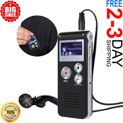 #ad Paranormal Ghost Hunting Equipment Digital EVP Voice Activated Recorder USB $26.99