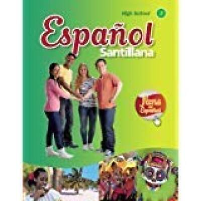 #ad Espanol Santillana HS Student Edition Level 2 Hardcover GOOD $5.57