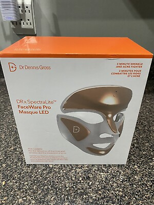 #ad Dr. Dennis Gross DRx SpectraLite Dpl FaceWare Pro Masque LED … NEW OPEN BOX $289.99