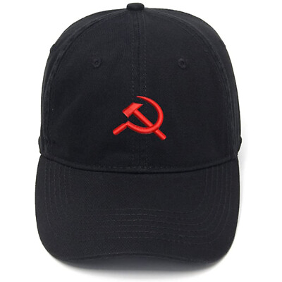 #ad Embroidery Hat Cotton Embroidered Men#x27;s Baseball Cap for CCCP Communist Flag $16.99