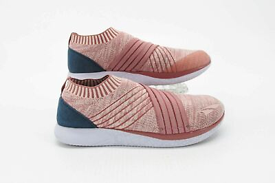 Altra Women Shoe Dyani Size 10M Coral Pink Slip On Knit Sneaker Pre Owned qp $39.95