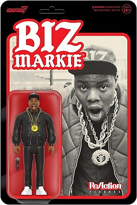 #ad Reaction Hip Hop Biz Markie figure Super 7 22320 $24.90