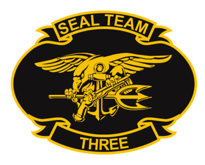 #ad 3quot; navy seal team 3 military bumper sticker decal usa made $26.99