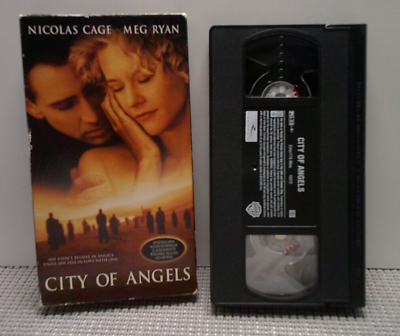 City of Angels VHS 1998 Meg Ryan Nicolas Cage $10.18