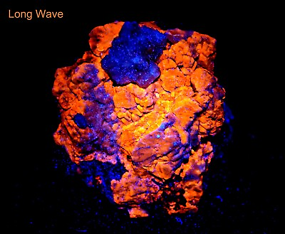 #ad 1196 Grams Well Terminated Fluorescent Sodalite Step By Step Crystals On Matrix. $99.99