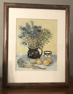 #ad Vincent Van Gogh Flowerpiece and Fruit c. 1888 $25.00
