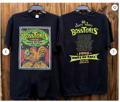 1998 The Mighty Mighty Bosstones Wake Up Call World Tour European T Shirt $25.99