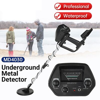 #ad Deep Ground Metal Detector Con Sens Metal Locator Search Coin Gold Finder Digger $119.99