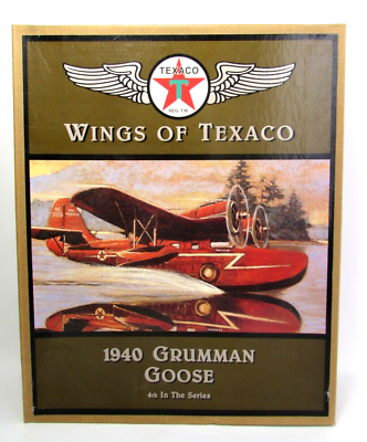 Vintage 1940 Grumman Goose Airplane Bank 1996 Wings of Texaco 4th Series Ertl D $24.99