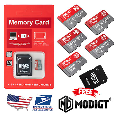 #ad Micro SD Card 32GB 64GB 128GB 256GB 512GB TF Class 10 for Android phone $178.49