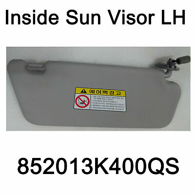 #ad New Sun Visor Inside Left LH Gray Oem 852013K400QS For Hyundai Sonata 06 10 $38.89