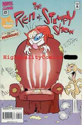 #ad REN amp; STIMPY SHOW #25 NM TV Cartoon Dogzilla 1994 Die more in store $9.99