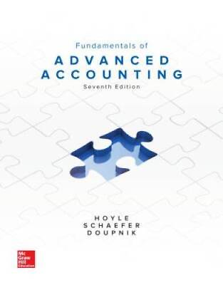 #ad Fundamentals of Advanced Accounting Irwin Accounting Hardcover GOOD $7.28