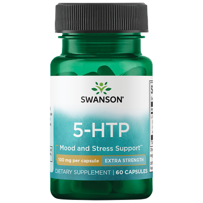 #ad Swanson Extra Strength 5 HTP Natural Sleep amp; Mood Support 100 mg 60 Caps $8.76