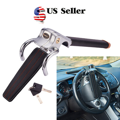 #ad US Car Mount Steering Wheel Anti Theft Security Airbag Lock Anti Theft Devices $33.99