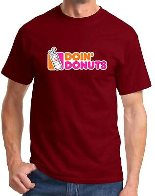 Doin Donuts Drifting Novelty Classic Tshirt $20.99