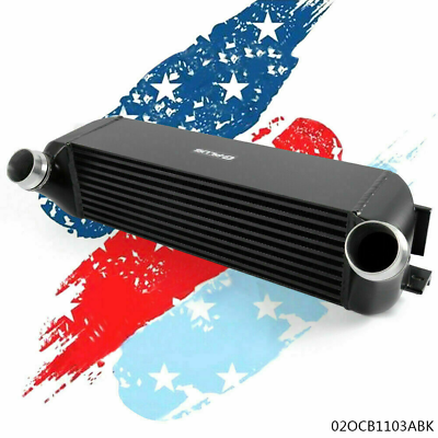 #ad Front Mount Intercooler Turbo Black Fit For BMW F20 F30 1 2 3 4 series New $158.88