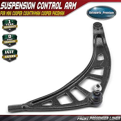 #ad Front Right Control Arm w Ball Joint for Mini Cooper Countryman Cooper Paceman $86.99