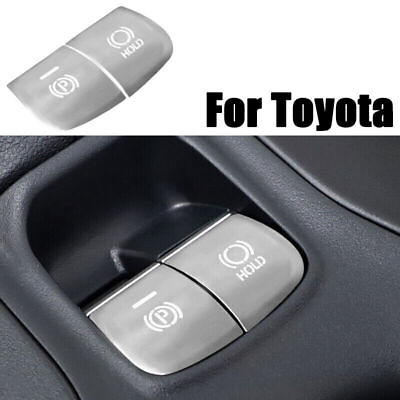 #ad Silver Aluminum Alloy Car Function Button Trim Sticker For Toyota Corolla 19 24 $18.80