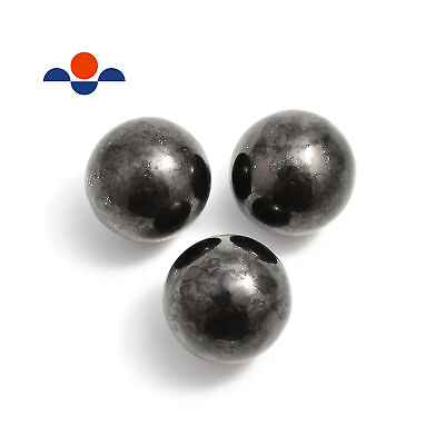 #ad Natural Shungite Polished Sphere Ball EMF Protection Size 40mm Sold Per Piece $25.99
