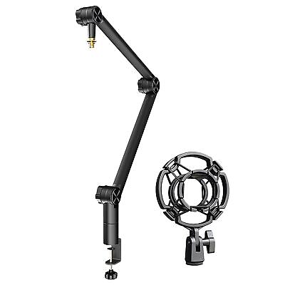 #ad Mic Shock Mount Holder Easily Install Mic Arm Desk Mount for Video Gaming $99.91