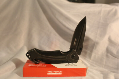 Tac Force Evolution A024 BK Spring Assisted Folding Pocketknife $21.51