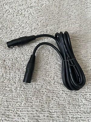 #ad HIGH GRADE LOW NOISE MICROPHONE MIC CABLE BARELY USED: 20 FEET LONG $12.96