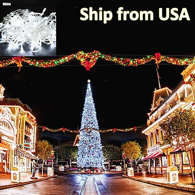 100 LEDs Christmas Tree Fairy Light String Battery Powered For Party Waterproof $7.99