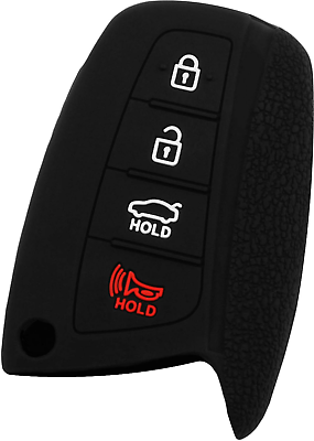 #ad Keyguardz Keyless Entry Remote Car Smart Key Fob Outer Shell Cover Soft Rubber C $11.75